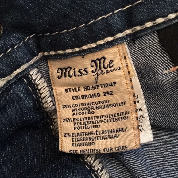 ONE LEFT!! Miss me capri jeans size 28 - Picture 8 of 8
